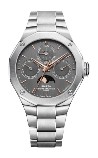 Baume & Mercier Riviera Calendrier Perpétuel Gray