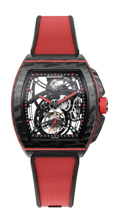 Bianchet Carbon Red Tourbillon B1.618 Openwork Black