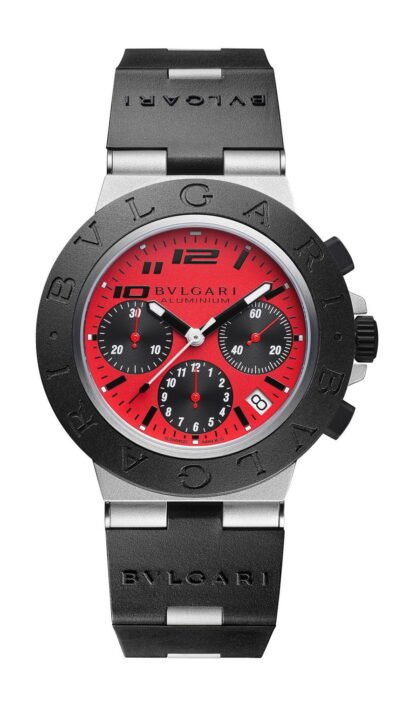 Bvlgari Aluminium Chronograph Ducati Special Edition Red