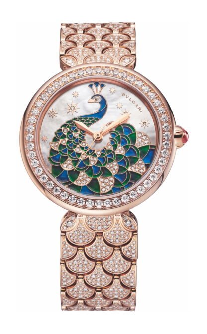 Bvlgari Divas’ Dream Peacock Diamonds Artistic Dial