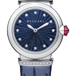 Bvlgari Lvcea Intarsio Aventurine 28Mm Blue