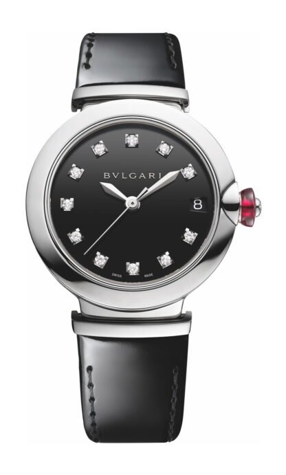 Bvlgari Lvcea Steel Black Laquered Dial Black