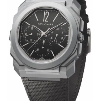 Bvlgari Octo Finissimo Chronograph Gmt Titanium Black