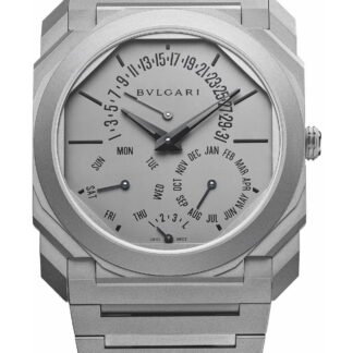 Bvlgari Octo Finissimo Perpetual Calendar Titanium Gray