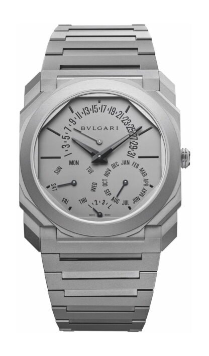 Bvlgari Octo Finissimo Perpetual Calendar Titanium Gray