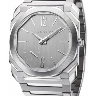 Bvlgari Octo Finissimo S Steel Slivered Dial Silver