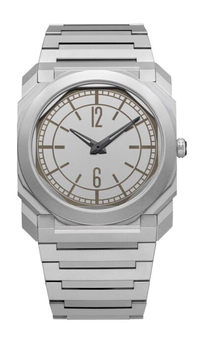 Bvlgari Octo Finissimo Special Edition Phillips In Association With Bacs & Russo Silver