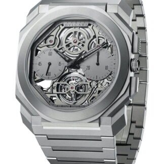 Bvlgari Octo Finissimo Tourbillon Chronograph Skeleton Automatic Gray