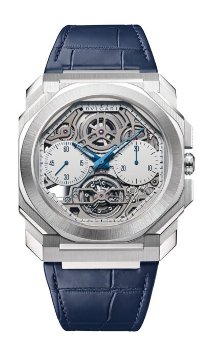 Bvlgari Octo Finissimo Tourbillon Chronograph Skeleton Automatic White