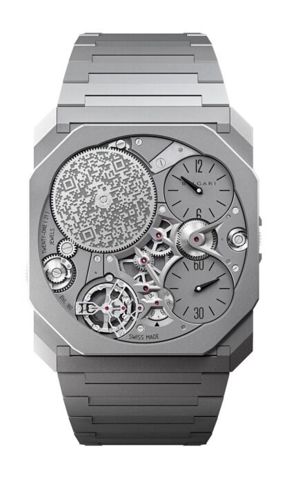 Bvlgari Octo Finissimo Ultra 10Th Anniversary Gray