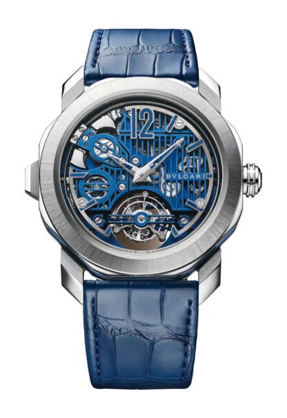Bvlgari Octo Roma Blue Carillon Tourbillon Blue