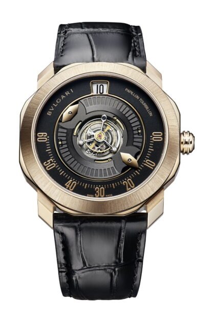 Bvlgari Octo Roma Tourbillon Central Papillon Black