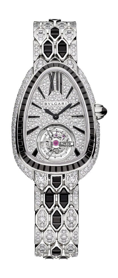 Bvlgari Serpenti Seduttori Tourbillon White