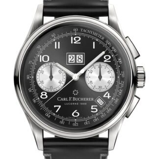 Carl F. Bucherer Heritage Bicompax Annual Black