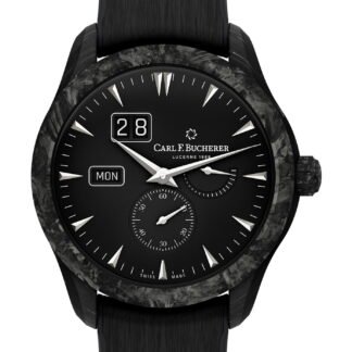Carl F. Bucherer Manero Peripheral Big Date Black Black