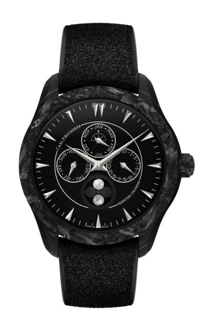 Carl F. Bucherer Manero Peripheral Perpetual Calendar Black Black