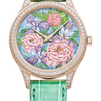 Chopard L.U.C Xp Esprit De Fleurie Peony Artistic Dial, Blue, Pink