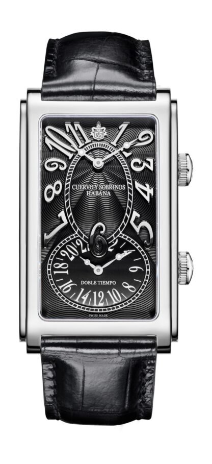 Cuervo Y Sobrinos Prominente Icónico Doble Tiempo Black