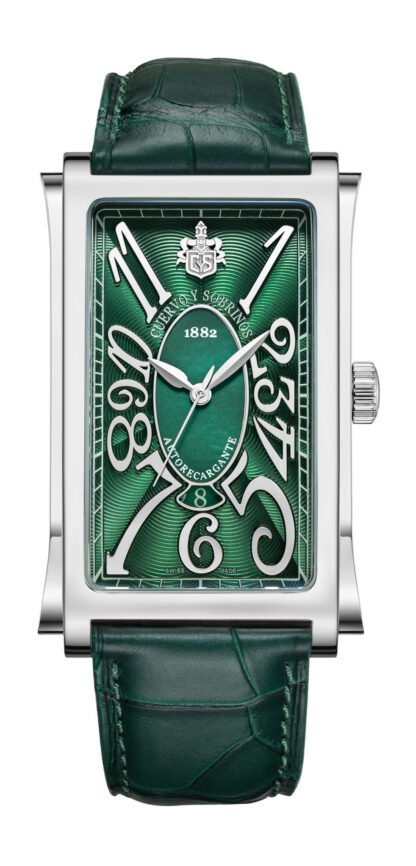 Cuervo Y Sobrinos Prominente Iconico Solo Tiempo Green