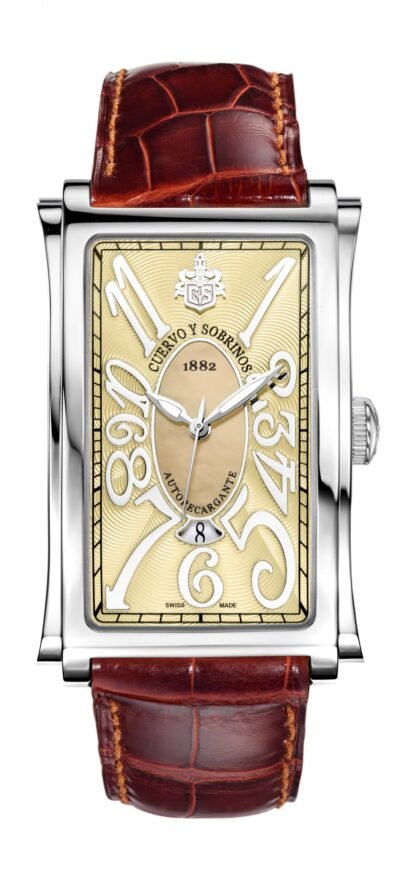 Cuervo Y Sobrinos Prominente Iconico Solo Tiempo Beige
