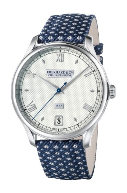 Eberhard & Co 1887 Remontage Manuel White
