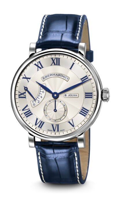 Eberhard & Co 8 Jours Grande Taille Silver