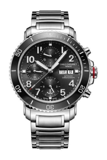 Emile Chouriet Challenger Deep Chronograph Black