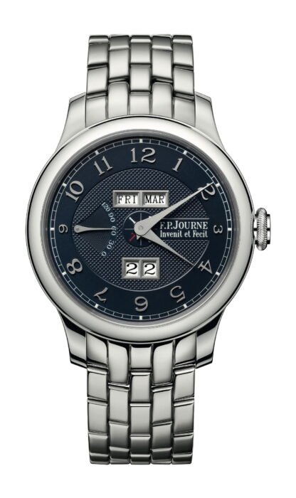 F.P.Journe Quantième Perpétuel Blue Silver Dial Blue