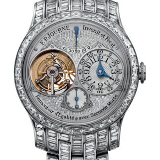 F.P.Journe Tourbillon Souverain Set With Diamonds White