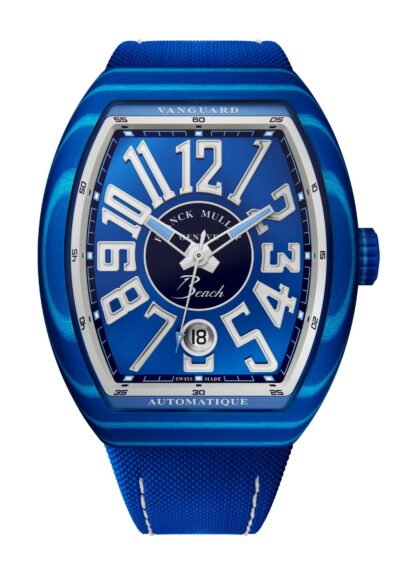 Franck Muller Vanguard Beach Ocean Blue Blue