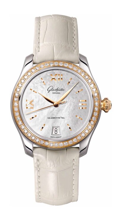 Glashütte Original Lady Serenade Bicolor White