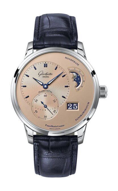Glashütte Original Panomaticlunar Salmon