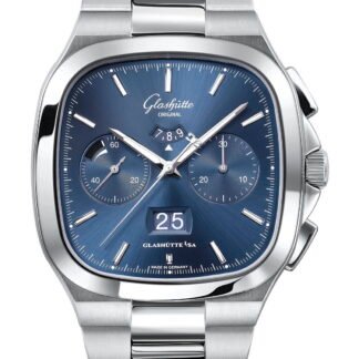 Glashütte Original Seventies Chronograph Panorama Date Blue
