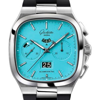 Glashütte Original Seventies Chronograph Panorama Date “Disco Blue” Blue