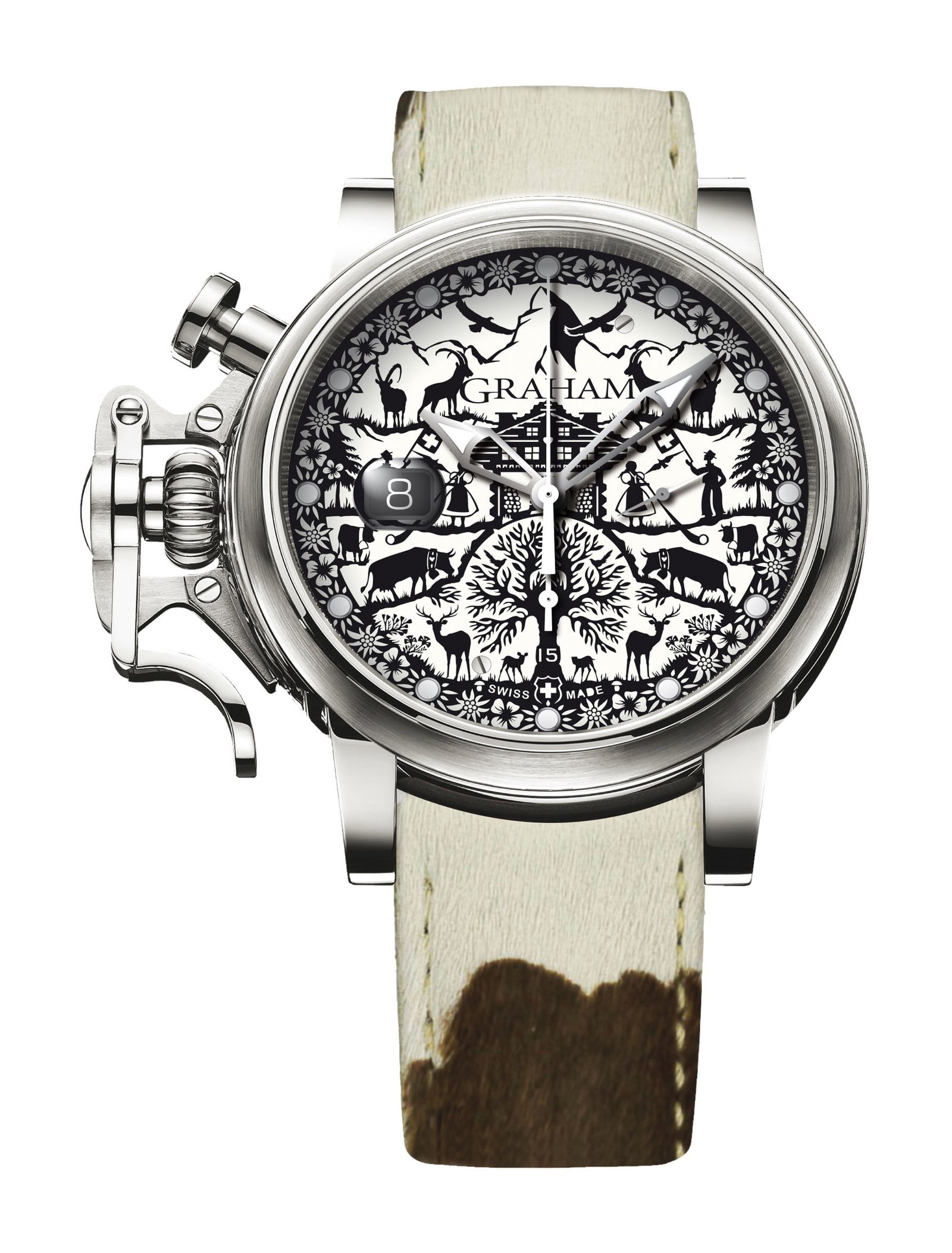 Graham Chronofighter Grand Vintage Ltd – Swiss Edition Artistic Dial
