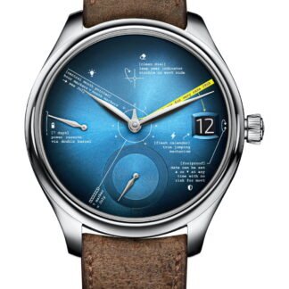 H. Moser & Cie Endeavour Perpetual Calendar Tutorial Blue