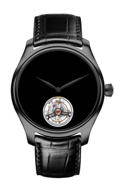 H. Moser & Cie Endeavour Tourbillon Vantablack® Black Hands Black