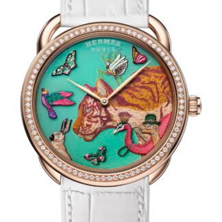 Hermès Arceau  Story Artistic Dial, Blue