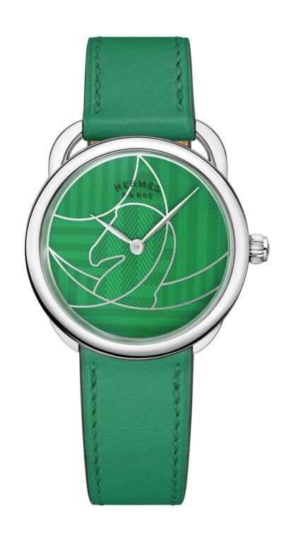 Hermès Arceau Casaque Green
