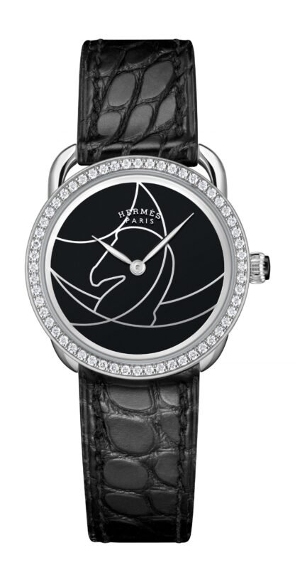 Hermès Arceau Cavales Black