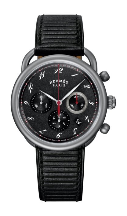 Hermès Arceau Chronographe Black