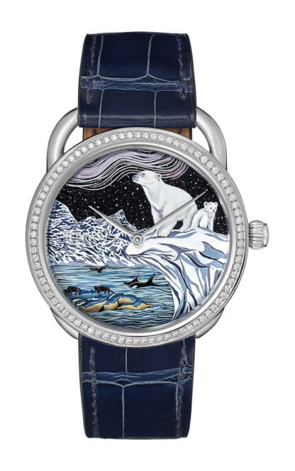 Hermès Arceau Into The Canadian Wild Artistic Dial