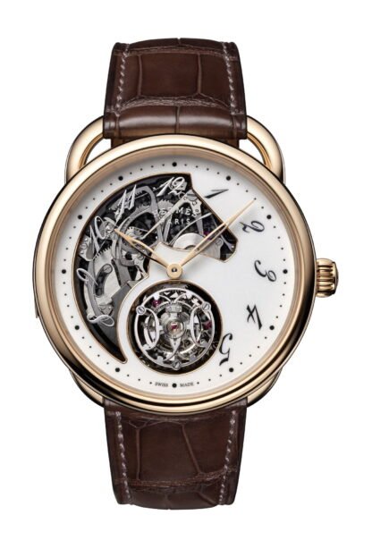 Hermès Arceau Lift Tourbillon Répétition Minutes White