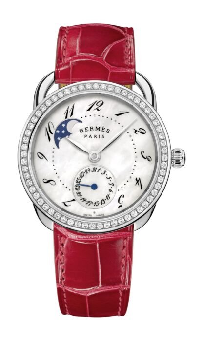 Hermès Arceau Petite Lune White