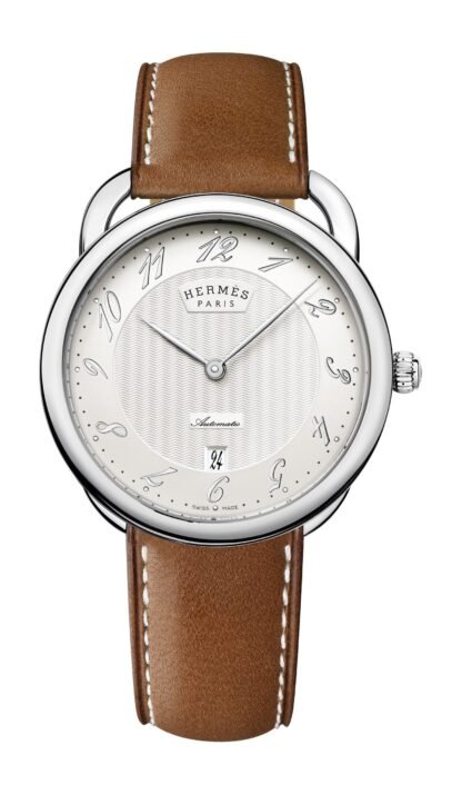 Hermès Arceau Tgm Manufacture Silver