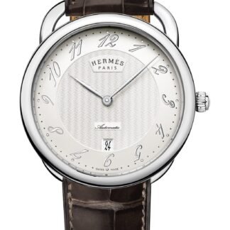Hermès Arceau Tgm Manufacture Silver