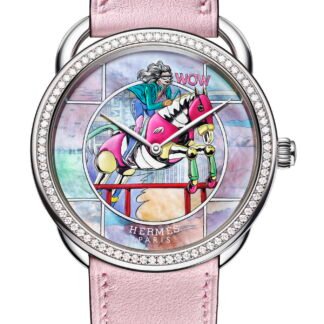 Hermès Arceau Wow Artistic Dial, Pink
