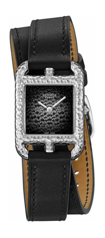 Hermès Cape Cod Martelée Black