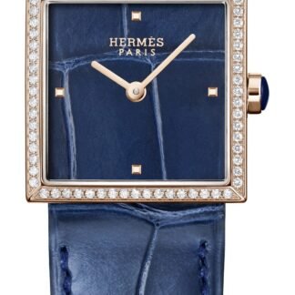 Hermès Carré Cuir Blue