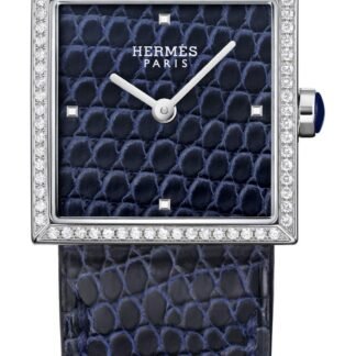 Hermès Carré Cuir Blue